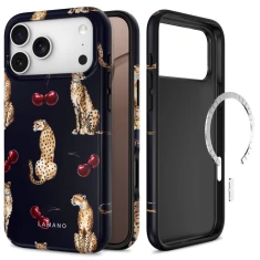 Чохол Tech-Protect Lamano для iPhone 18 Pro | 17 Pro Midnight Cherry (5906302342907)