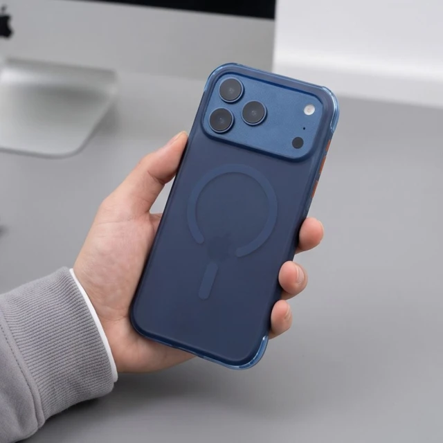 Чехол Tech-Protect MagAir CC для iPhone 18 Pro | 17 Pro Matte Blue (5906302342969)