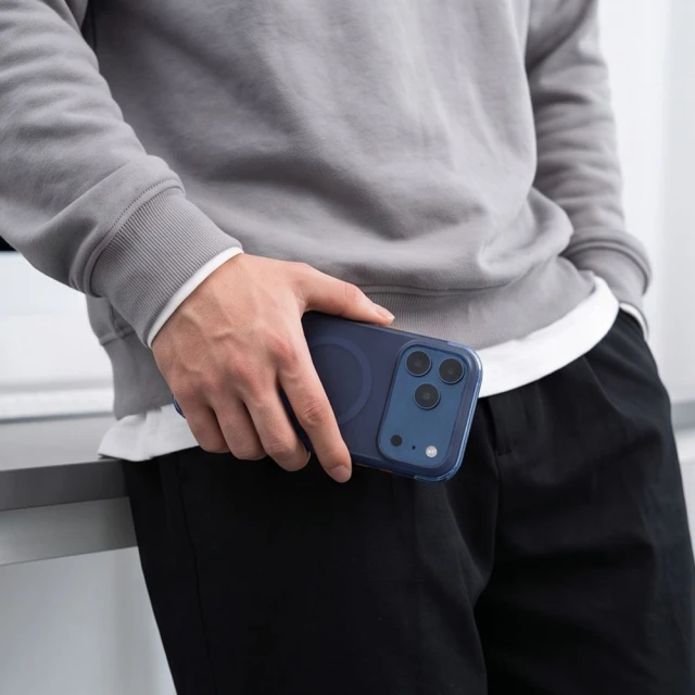 Чехол Tech-Protect MagAir CC для iPhone 18 Pro | 17 Pro Matte Blue (5906302342969)