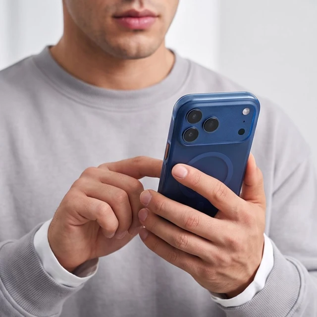 Чехол Tech-Protect MagAir CC для iPhone 18 Pro | 17 Pro Matte Blue (5906302342969)