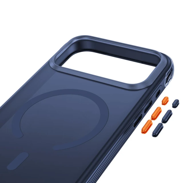 Чехол Tech-Protect MagAir CC для iPhone 18 Pro Max | 17 Pro Max Matte Blue (5906302342976)