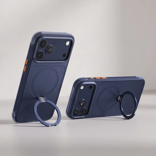 Чохол Tech-Protect MagAir Stand для iPhone 18 Pro | 17 Pro Matte Blue (5906302343003)