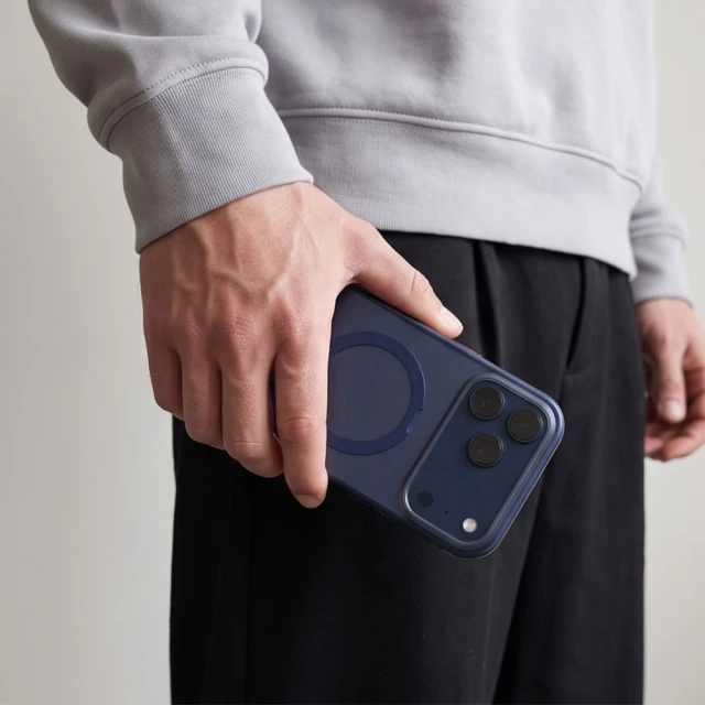 Чохол Tech-Protect MagAir Stand для iPhone 18 Pro | 17 Pro Matte Blue (5906302343003)