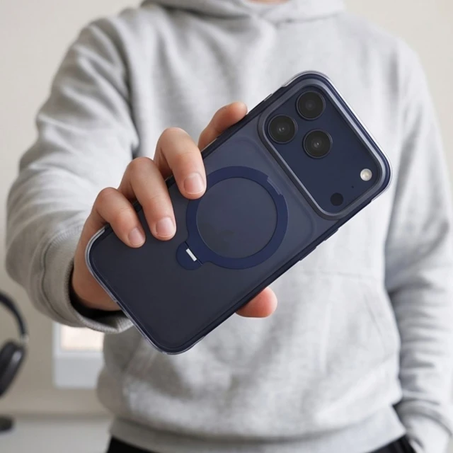 Чохол Tech-Protect MagAir Stand для iPhone 18 Pro Max | 17 Pro Max Matte Blue (5906302343010)