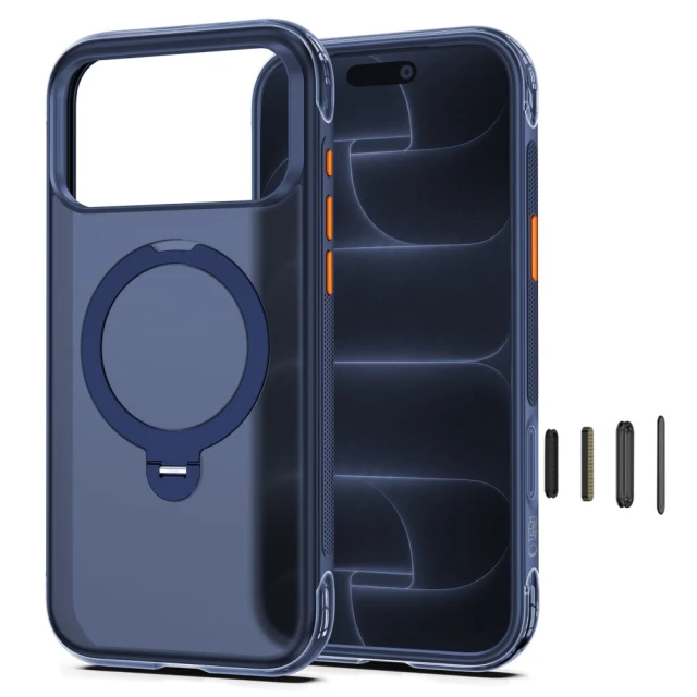 Чохол Tech-Protect MagAir Stand для iPhone 18 Pro Max | 17 Pro Max Matte Blue (5906302343010)