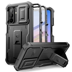 Захисне скло для камери Tech-Protect Kevlar Cam+ для Samsung Galaxy A18 | A17 Black (2 pack) (5906302343034)