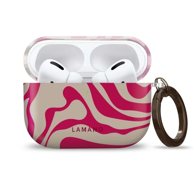 Чохол Tech-Protect Lamano для AirPods Pro 3 Flamingo Bloom (5906302343058)