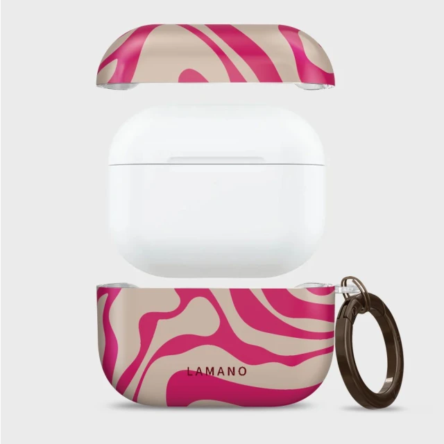 Чохол Tech-Protect Lamano для AirPods Pro 3 Flamingo Bloom (5906302343058)