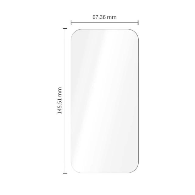 Захисне скло Tech-Protect OneTouch Set+ для iPhone 18 Pro | 17 Pro Clear (2 pack) (5906302343072)