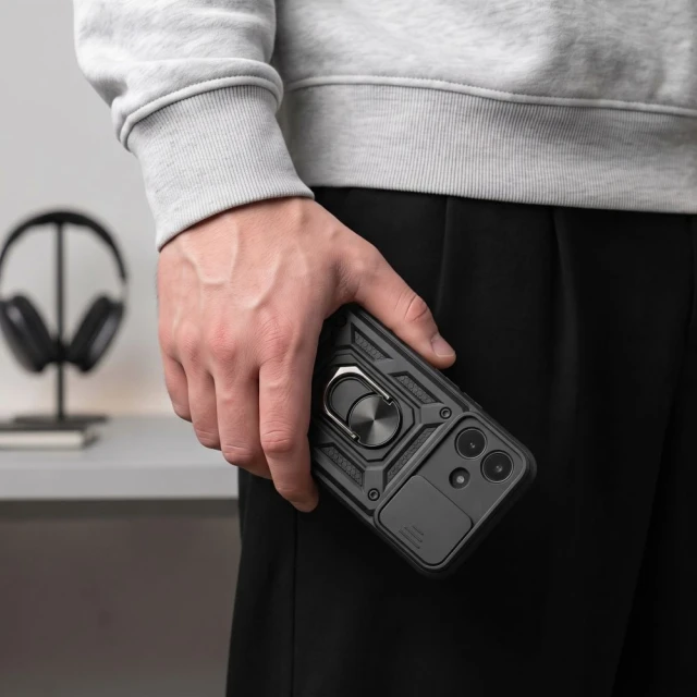 Чохол Tech-Protect Camshield Pro для Xiaomi Redmi Note 17 Pro 5G Black (5906302343133)