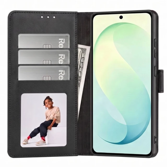 Чохол Tech-Protect Wallet для Samsung Galaxy S26 FE Black (5906302343270)