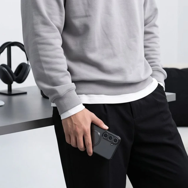 Чохол Tech-Protect MagFlex для Samsung Galaxy S26 FE Black with MagSafe (5906302343348)