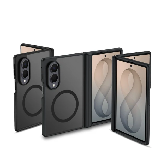 Чехол Tech-Protect MagPeak MagSafe для Samsung Galaxy Fold 8 Matte Black (5906302343423)