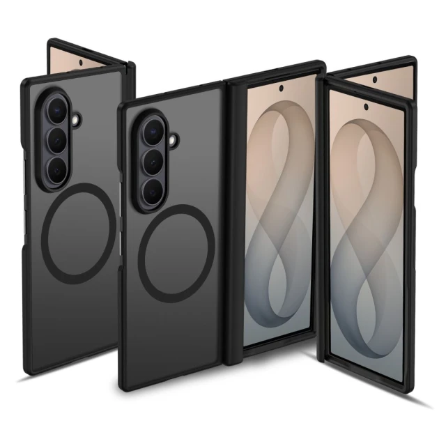 Чохол Tech-Protect MagPeak MagSafe для Samsung Galaxy Fold 8 Ultra Matte Black (5906302343430)