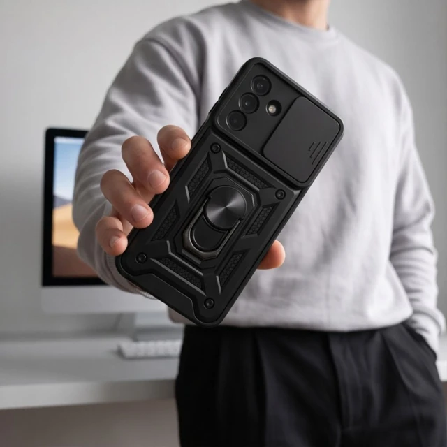 Чохол Tech-Protect Camshield Pro для Samsung Galaxy A26 | A18 | A17 Black (5906302343454)