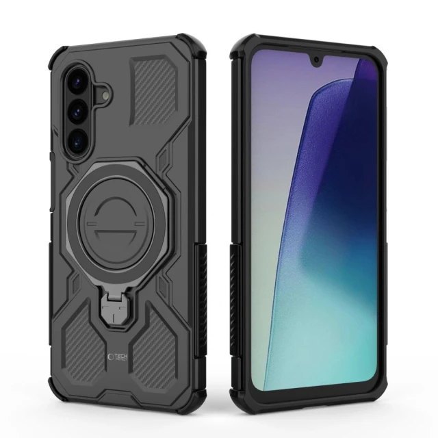 Чохол Tech-Protect TacticStand для Samsung Galaxy A18 5G | A18 4G | A17 Matte Black (5906302343492)