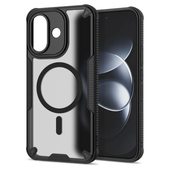 Чехол Tech-Protect Rugged Shield для Xiaomi Redmi Note 17 Pro 5G Matte Black (5906302343560)