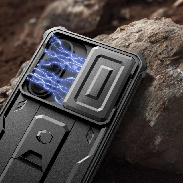 Чохол Tech-Protect Kevlar Cam+ для Samsung Galaxy S26 Black (набір з 2 частин) (5906302352395)