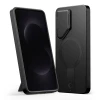 Чохол Tech-Protect Kevlar Aura для Samsung Galaxy S26 Black/Orange with MagSafe (5906302352401)