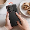 Чохол Tech-Protect Kevlar Aura для Samsung Galaxy S26 Black/Orange with MagSafe (5906302352401)