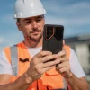Чохол Tech-Protect Kevlar Aura для Samsung Galaxy S26 Ultra Black/Orange with MagSafe (5906302352425)