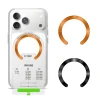 Кільце-тримач Tech-Protect MMP-210 Magnetic Ring Black & Cosmic Orange (2 pack) with MagSafe (5906302352548)