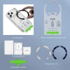 Кільце-тримач Tech-Protect MMP-210 Magnetic Ring Deep Blue & Silver (2 pack) with MagSafe (5906302352555)