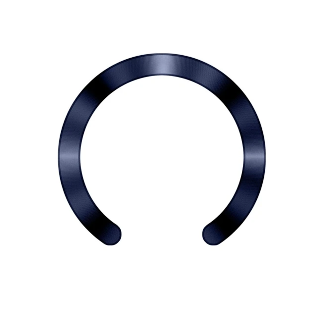 Кільце-тримач Tech-Protect MMP-210 Magnetic Ring Deep Blue & Silver (2 pack) with MagSafe (5906302352555)