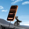 Автотримач з функцією бездротової зарядки Tech-Protect V9 ArcticBoost Magnetic Dashboard & Vent Car Mount Wireless Charger 25W Qi2.2 Black with MagSaf