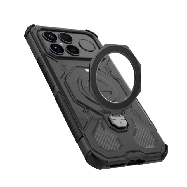 Чохол Tech-Protect Tacticstand для Xiaomi Poco F8 Ultra Matte Black with MagSafe (5906302352722)