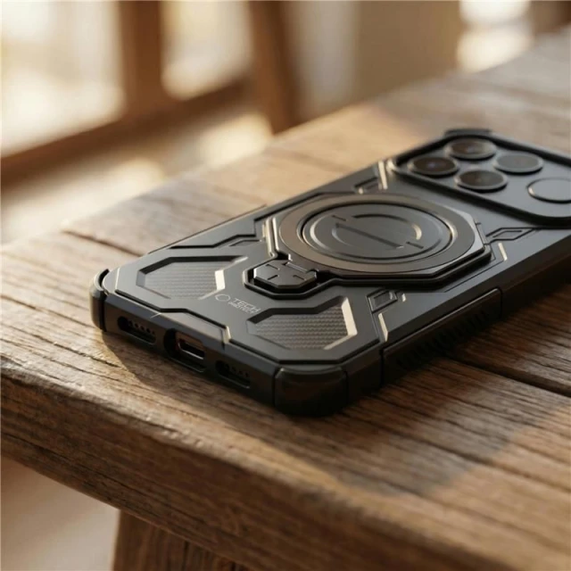 Чохол Tech-Protect Tacticstand для Xiaomi Poco F8 Ultra Matte Black with MagSafe (5906302352722)