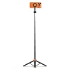Універсальний штатив Tech-Protect L10S Bluetooth Selfie Stick Tripod Black/Orange with MagSafe (5906302352807)