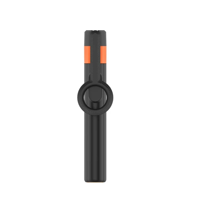 Універсальний штатив Tech-Protect L10S Bluetooth Selfie Stick Tripod Black/Orange with MagSafe (5906302352807)