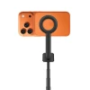 Універсальний штатив Tech-Protect L10S Bluetooth Selfie Stick Tripod Black/Orange with MagSafe (5906302352807)