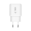 Мережевий зарядний пристрій Tech-Protect NCA45W-GAN 2-Port PD 45W / QC3.0 + Type-C Cable White (5906302352814)