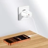 Мережевий зарядний пристрій Tech-Protect NCA45W-GAN 2-Port PD 45W / QC3.0 + Type-C Cable White (5906302352814)