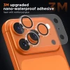 Захисне скло для камери Tech-Protect CamFull Fit+ для iPhone 17 Pro Matte Clear (5906302352852)