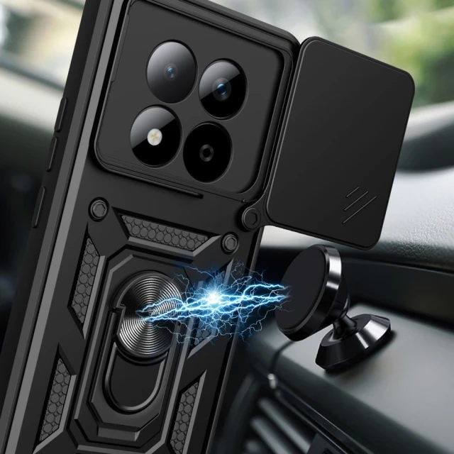 Чохол Tech-Protect Camshield Pro для Xiaomi Redmi Note 15 Pro 5G Matte Black (5906302352869)