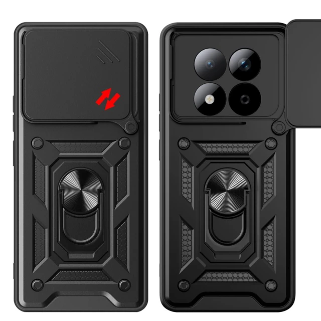 Чехол Tech-Protect Camshield Pro для Xiaomi Poco M8 Pro / Redmi Note 15 Pro Plus 5G Matte Black (5906302352876)