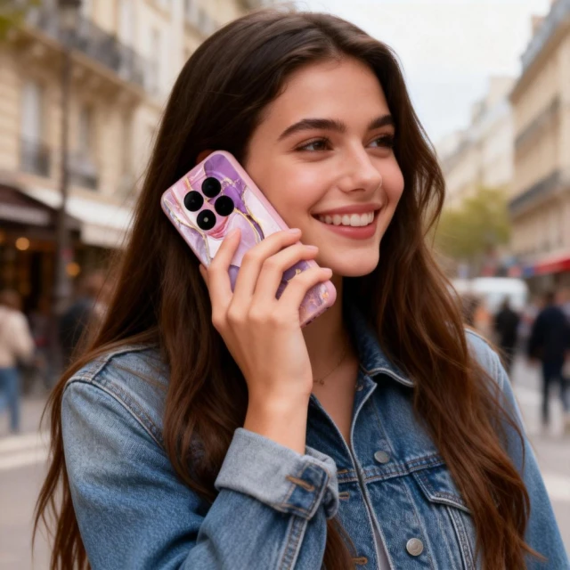 Чохол Tech-Protect Icon для Xiaomi Redmi Note 15 Pro 5G Marble (5906302352920)