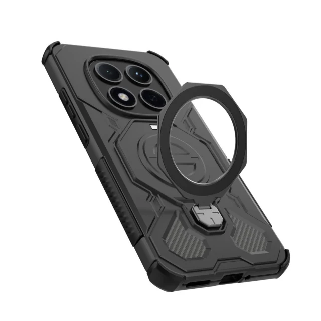 Чохол Tech-Protect Tacticstand для Xiaomi Redmi Note 15 Pro 5G Matte Black with MagSafe (5906302352951)