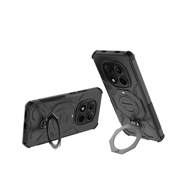 Чохол Tech-Protect Tacticstand для Xiaomi Redmi Note 15 Pro 5G Matte Black with MagSafe (5906302352951)