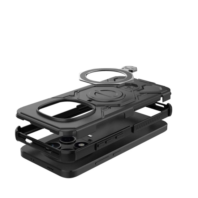 Чохол Tech-Protect Tacticstand для Xiaomi Redmi Note 15 Pro 5G Matte Black with MagSafe (5906302352951)