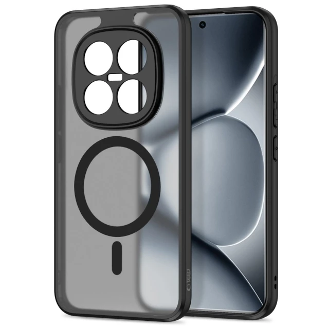 Чохол Tech-Protect MagMat для Xiaomi Poco M8 Pro / Redmi Note 15 Pro Plus 5G Matte Black with MagSafe (5906302353002)