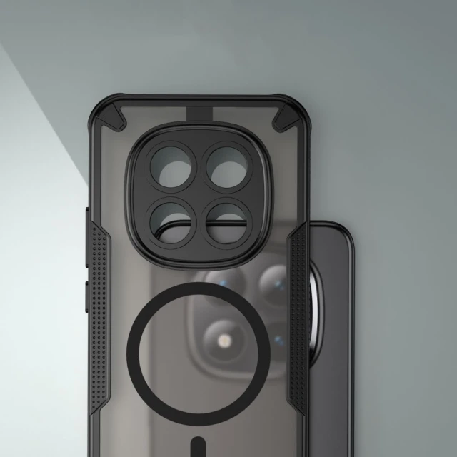 Чохол Tech-Protect Rugged Shield для Xiaomi Poco M8 Pro / Redmi Note 15 Pro+ 5G Matte Black with MagSafe (5906302353026)