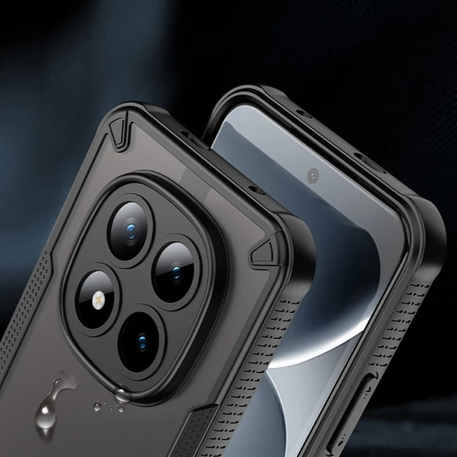 Чехол Tech-Protect Rugged Shield для Xiaomi Poco M8 Pro / Redmi Note 15 Pro+ 5G Matte Black (5906302353040)