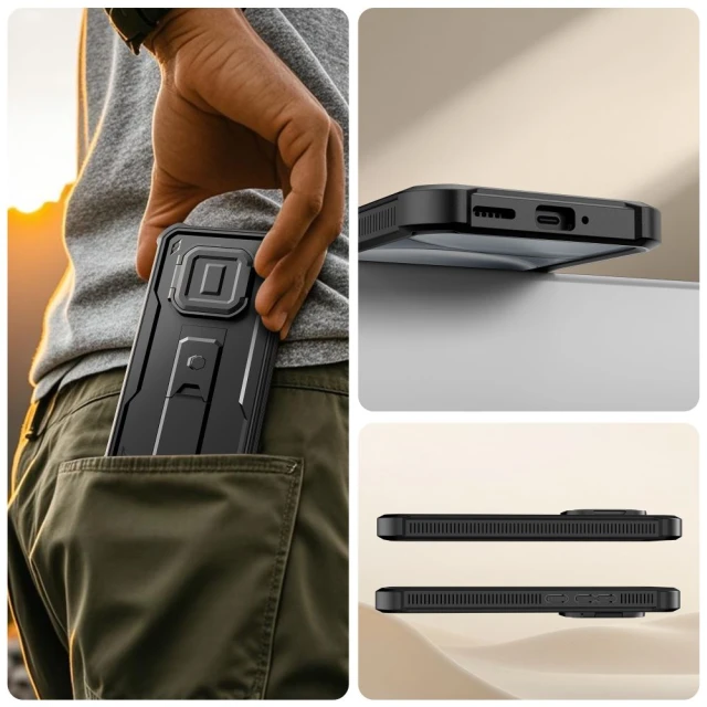 Захисне скло для камери Tech-Protect Kevlar Cam+ для Xiaomi Redmi Note 15 Pro 5G Black (2 pack) (5906302353071)