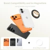 Кільце-тримач Tech-Protect MMR700 Lamano Magnetic Phone Ring Black/Gold with MagSafe (5906302353088)