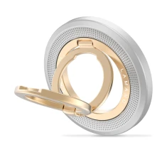Кольцо-держатель Tech-Protect MMR700 Lamano Magnetic Phone Ring Titanium/Gold with MagSafe (5906302353095)
