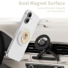 Кільце-тримач Tech-Protect MMR700 Lamano Magnetic Phone Ring Titanium/Gold with MagSafe (5906302353095)